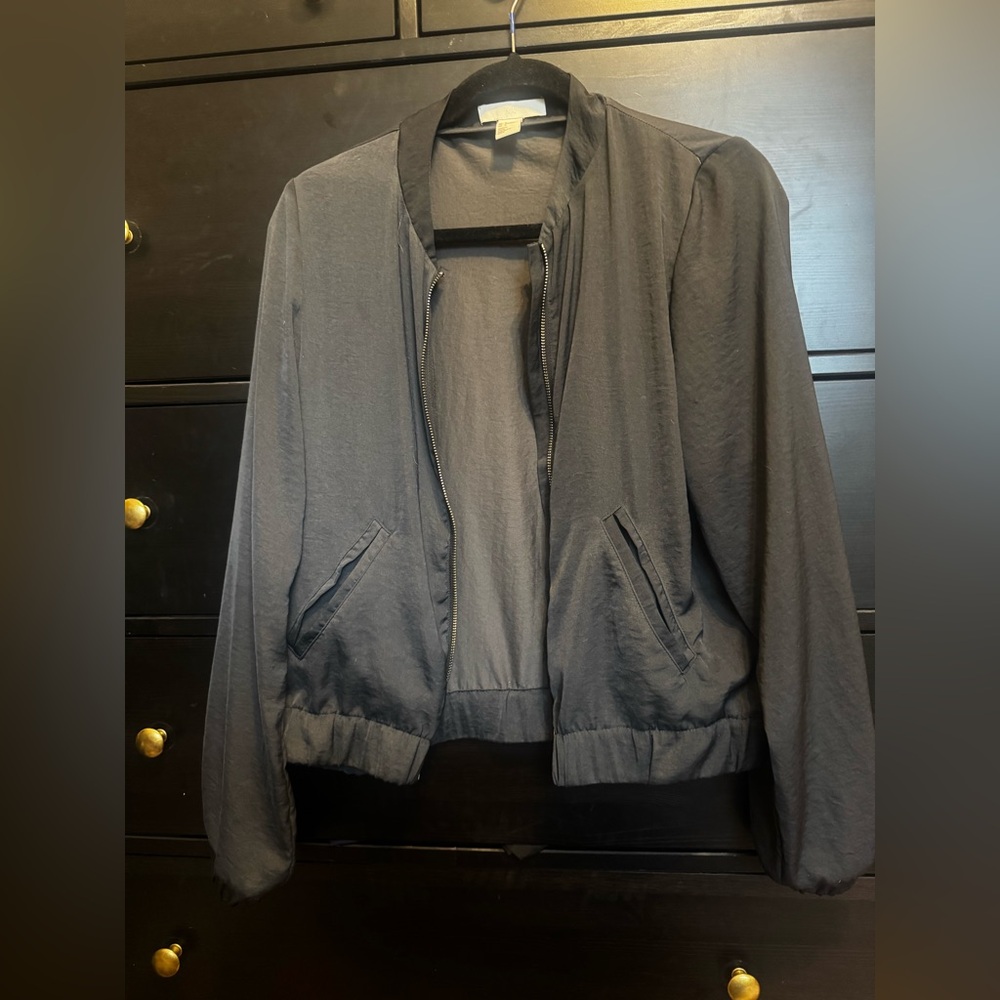H&M Black Bomber Jacket